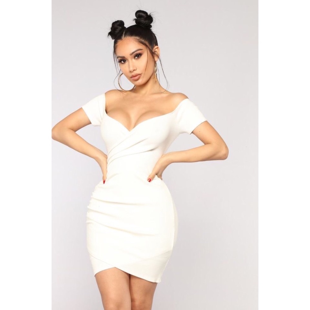 Fashion Nova White Dress